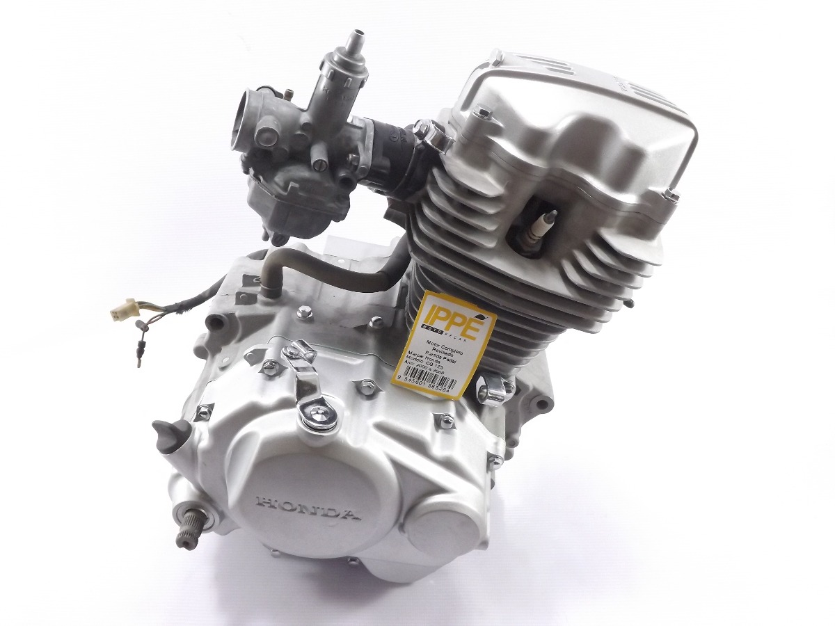  Motor  Honda Cg  125 Revisado Com Nota Sem Partida R 1 