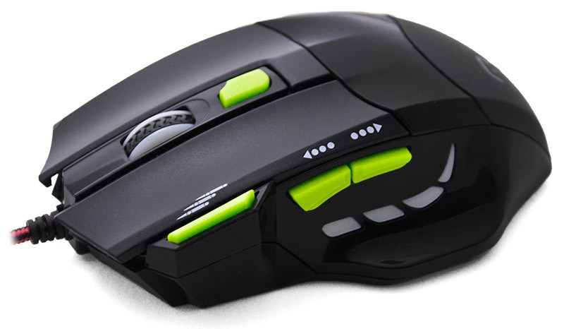 Mouse Gamer Fire Button Fio Nylon 2400 Dpi Multilaser Mo208 - R$ 51,53
