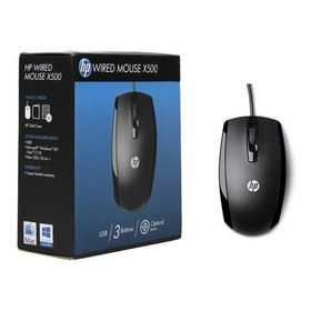 Mouse Hp-x500 Optico Cable Gamer Usb 1200 Dpi 8694