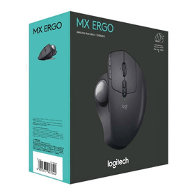 Mouse Logitech Mx Ergo Wireless Trackball Black