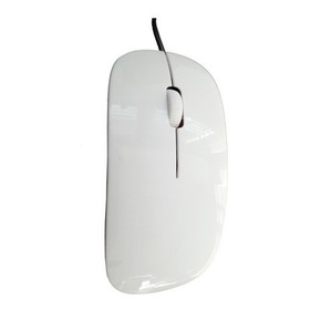 Mouse Usb Optico Blanco M102 Hikari Con Cable - Almagro