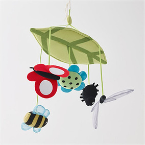 Móvil Bichitos De Ikea Tela Lekanuevoik Multicolor y6gYbf7