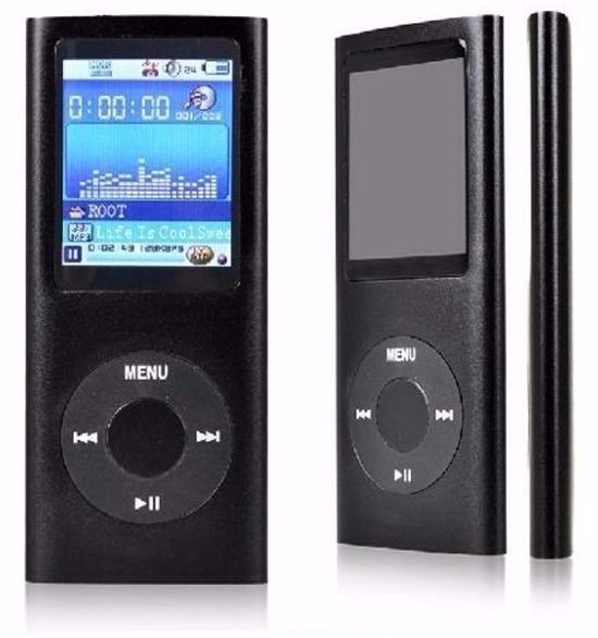 Mp3 Mp4 Player 32gb Slim Lcd 1.8 Radio Fm - Envio Imediato ...