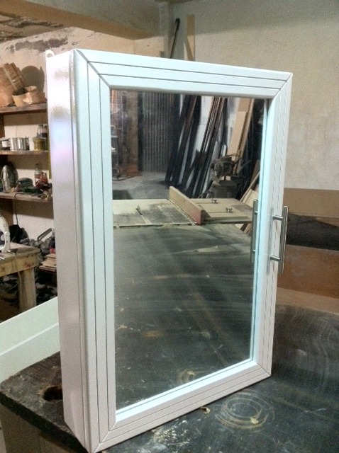 Mueble Botiquin Con Espejo Y Puerta Habatible Para Baño. - $ 1,100.00