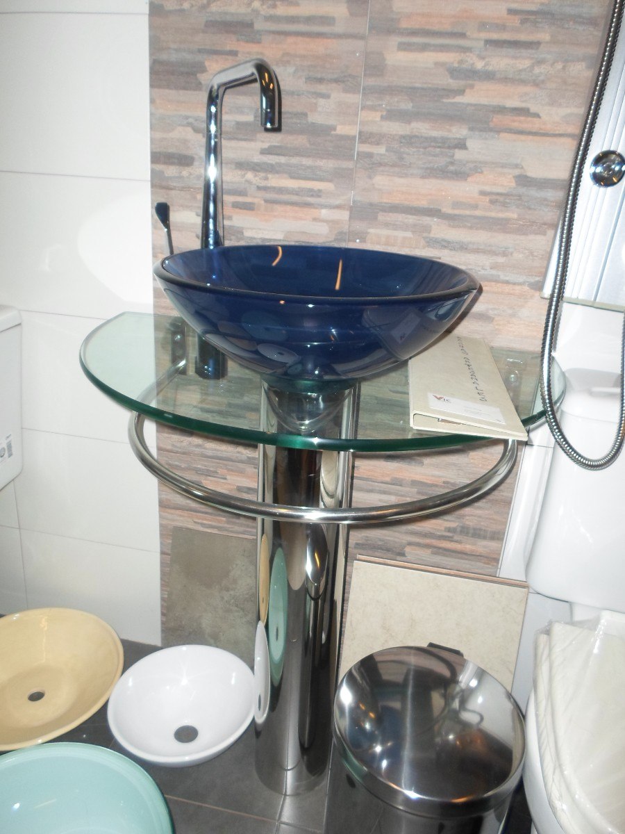 Mueble De Baño Con Bacha Transparente Vidrio Pileta U$S 170,00 en Mueble De Baño Con Bacha Transparente Vidrio Pileta U$S 170,00 en