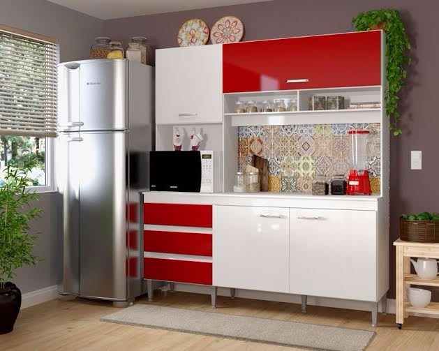 Mueble De Cocina Vittoria Rojo - Ikean - $ 143.910 en Mercado Libre Mueble De Cocina Vittoria Rojo - Ikean - $ 143.910 en Mercado Libre