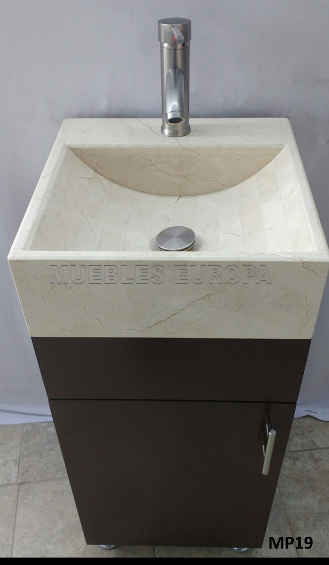 Mueble Para Baño Con Lavabo Marmol Moderno Diseño - $ 4,999.00 en