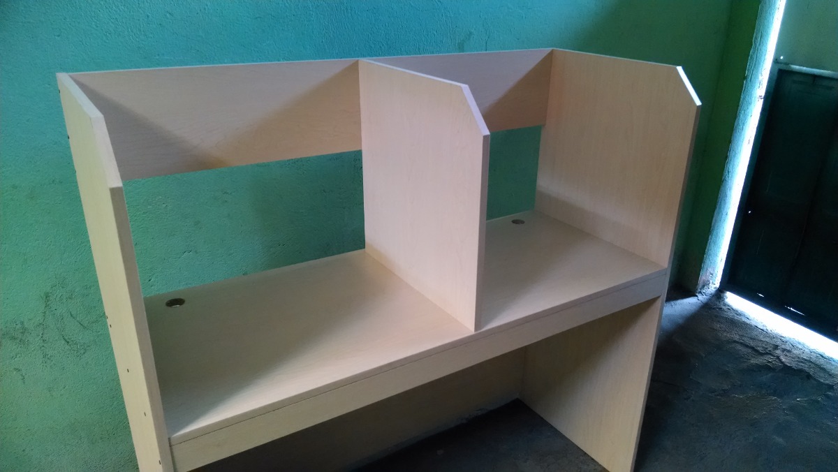 Mueble Para Computadora Ciber Cafe Doble Reforzado $ 95000 en Mueble Para Computadora Ciber Cafe Doble Reforzado $ 95000 en