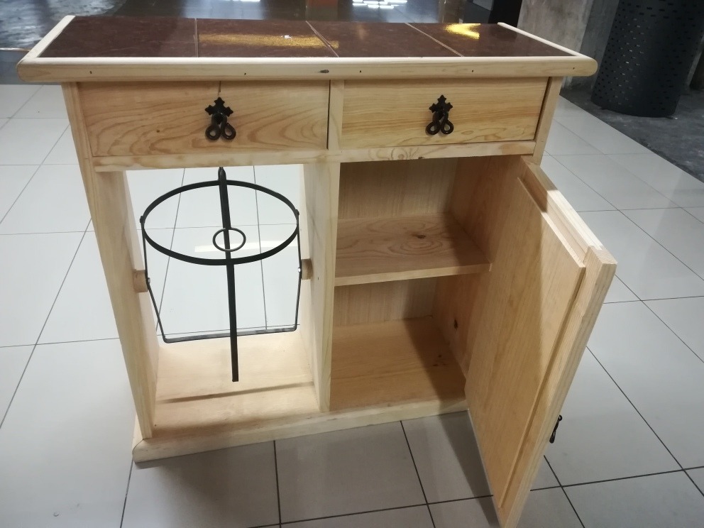 Mueble Para Garrafon De Agua. Con Mesa Loseta - $ 1,440.00 en Mercado Libre