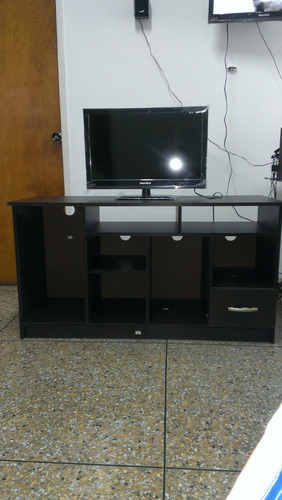 Mueble para tv color wengue listo para armar bs. 98.960,00 en ...