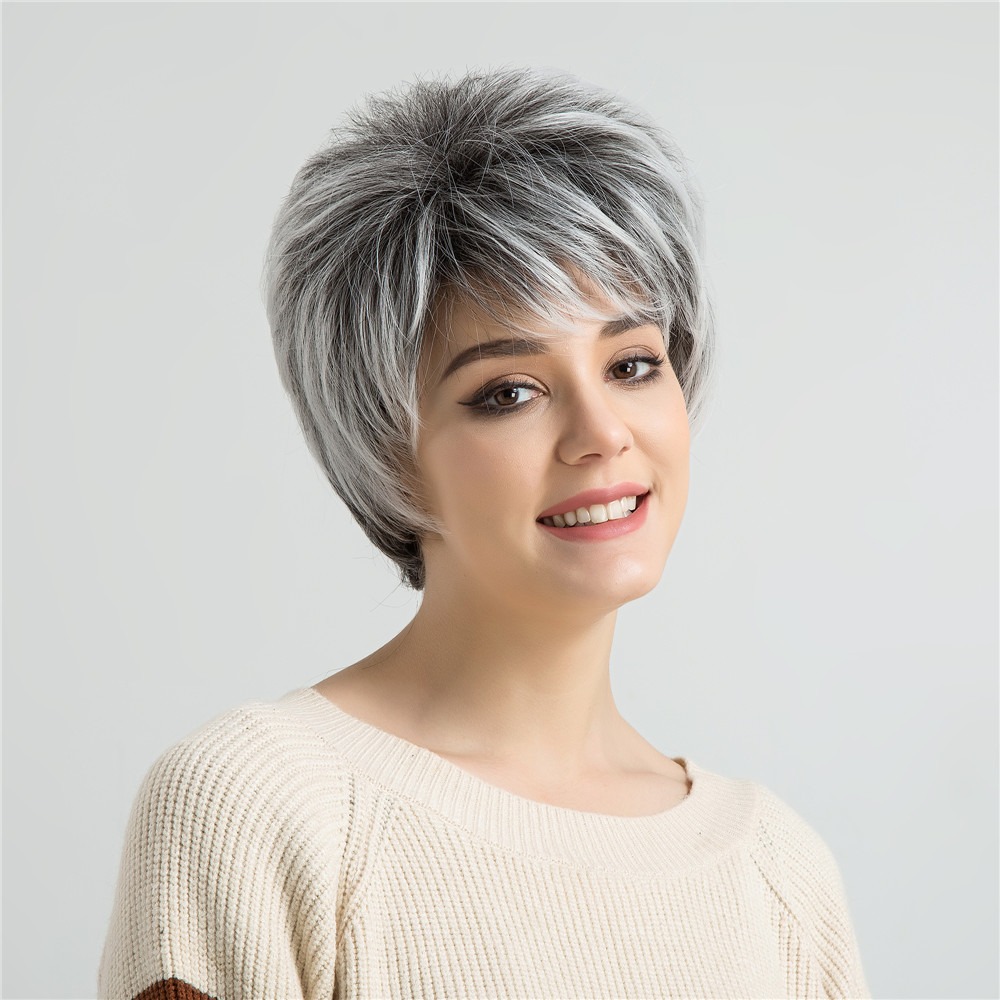 Cabello Corto Negro