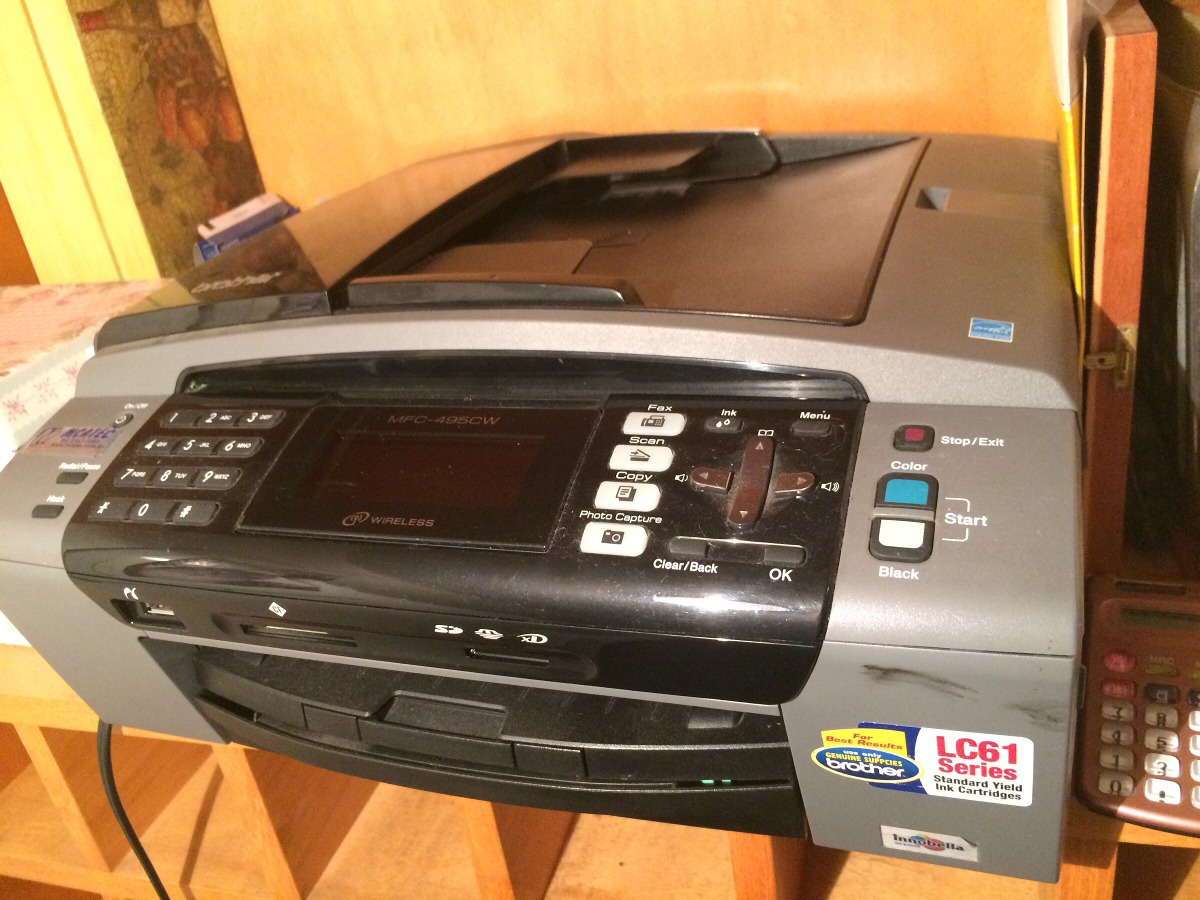 BROTHER PRINTER 495CW DRIVERS FOR WINDOWS 7