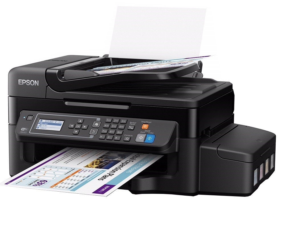 Multifuncional Epson  L575 Ecotank  Con Wifi Y Red 969 