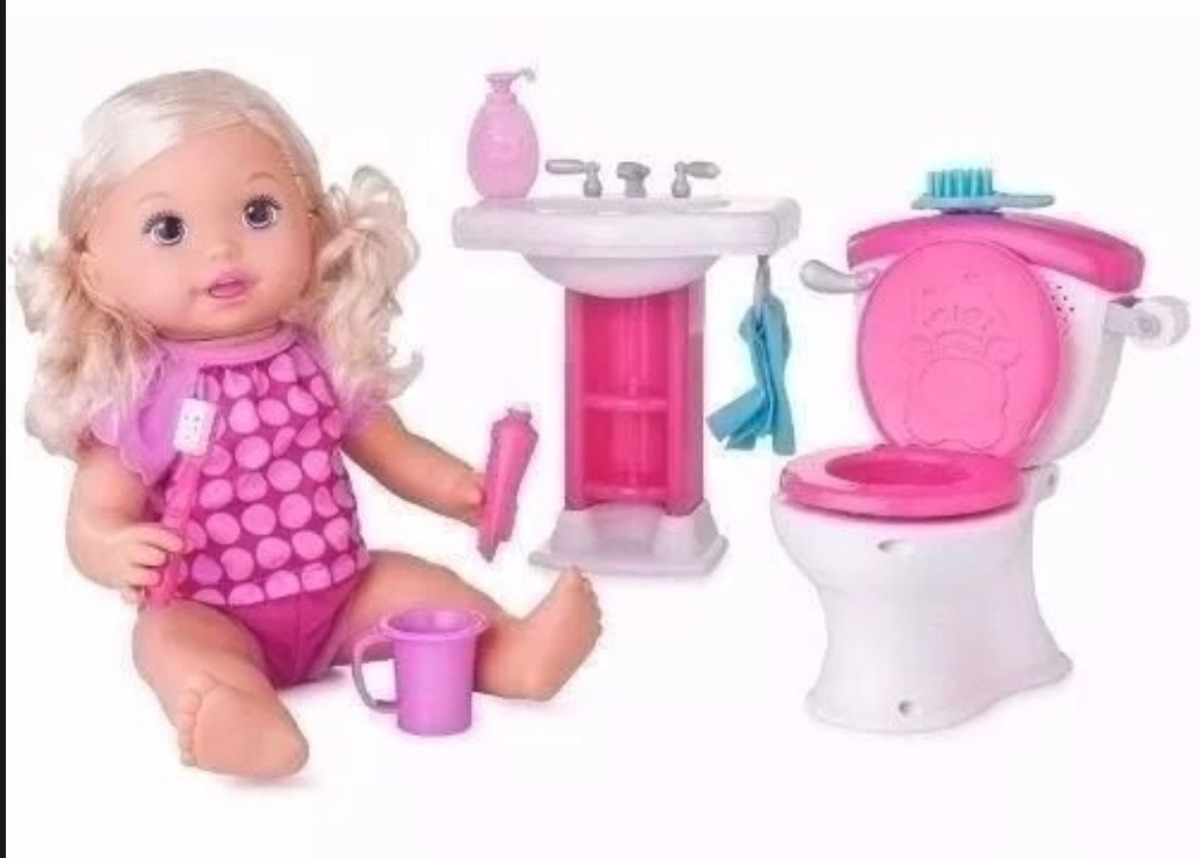 muñeca aprende a ir al baño
