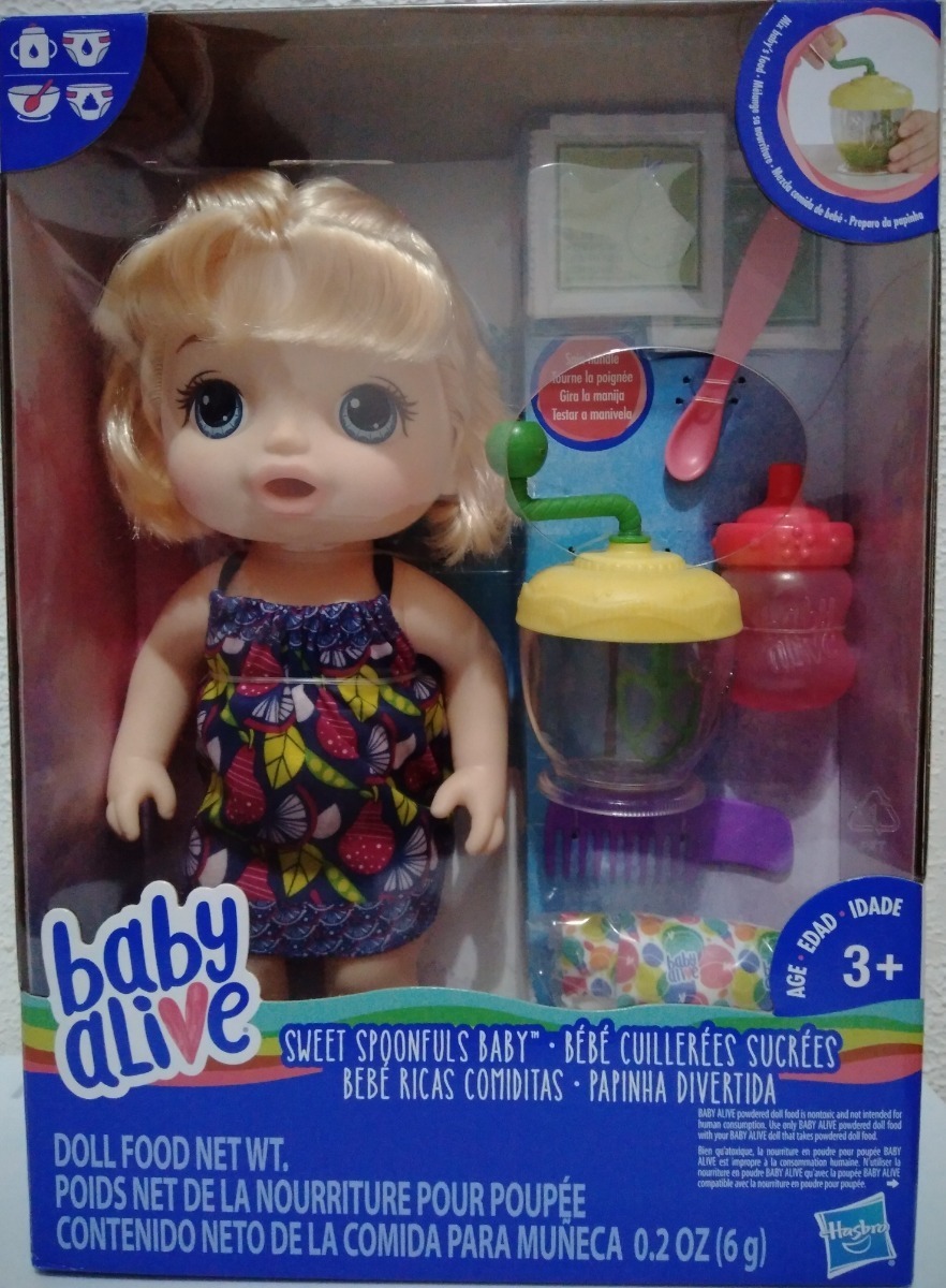 muñeca baby alive ricas comiditas
