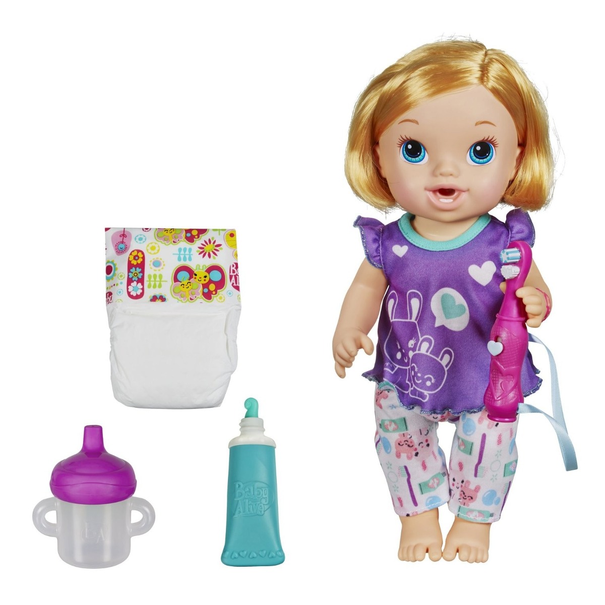 Muñeca Baby Alive Brushy Brushy Baby Doll 661365 En Mercado Libre