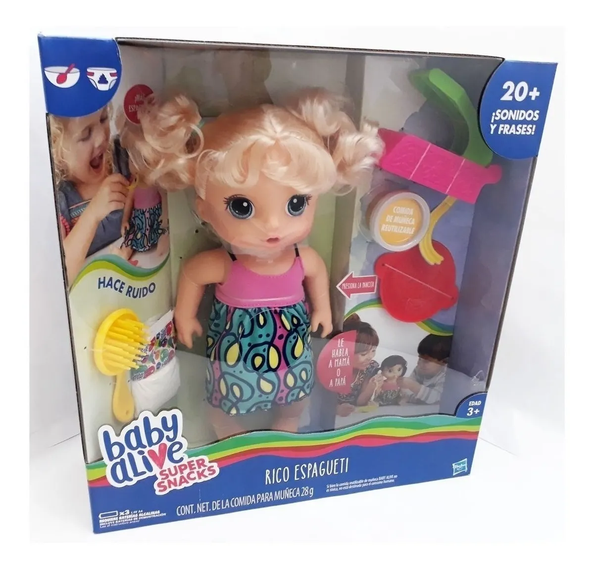 baby alive rico spaguetti precio