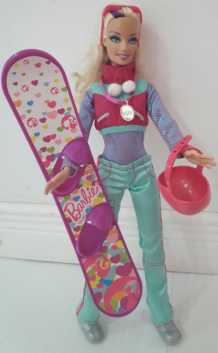 barbie snowboard