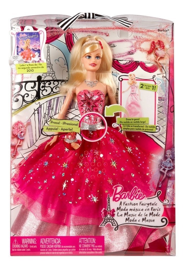 Muñeca Barbie Moda Magica París - Barbie Moda Mágica París. - S/ 200,00 en Mercado Libre