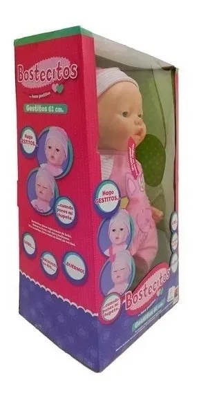 muñeca bostecitos 61 cm