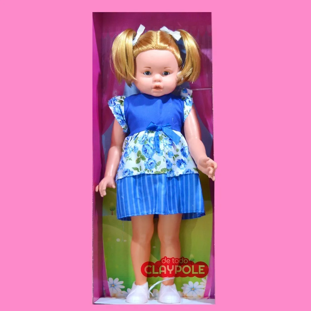 DE TODO CLAYPOLE | Muñeca Gigante Julieta Que Habla - 72 Cms - Cariñito Tv Orig - $ 3.899,00