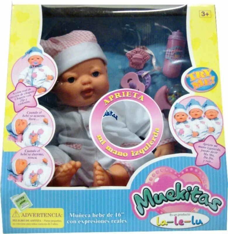 muñeca bebe que habla