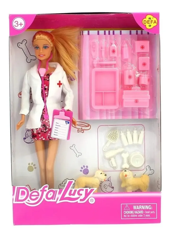juguetes de barbie veterinaria