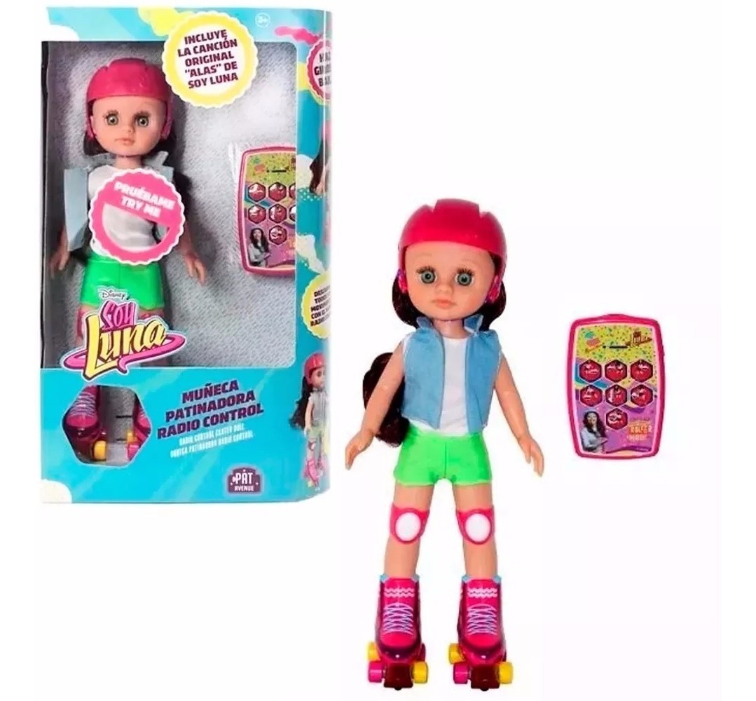 Luna Control TvJiujim Con Y Muñeca Patines Radio Soy Video WEH2YID9