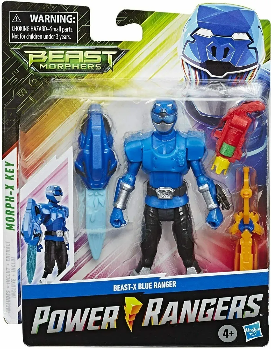 Jugueteria Pizzico | Jugueteria Online | Muñeco Power Rangers Beast Morphers Beast-x Blue (5339) - $ 2.159,99