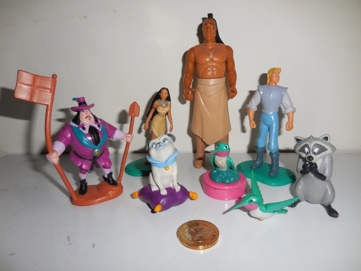Muñecos De La Película Pocahontas De Disney Bs. 850,00