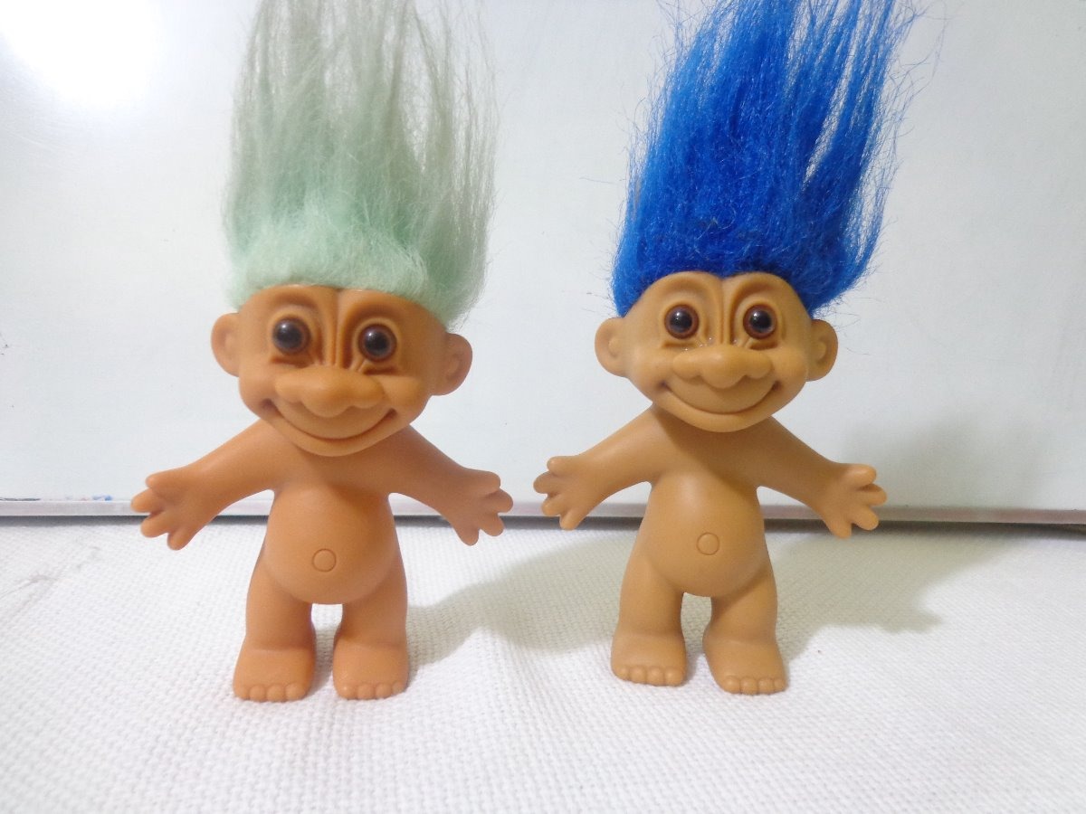 Muñecos Troll Originales Russ Colección - S/ 35,00 en 