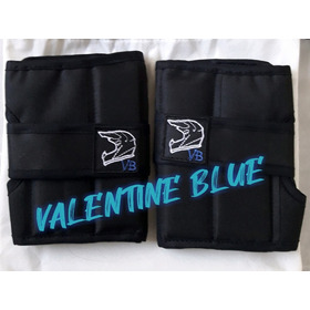 Muñequera Para Moto Valentine Blue. Proteccion