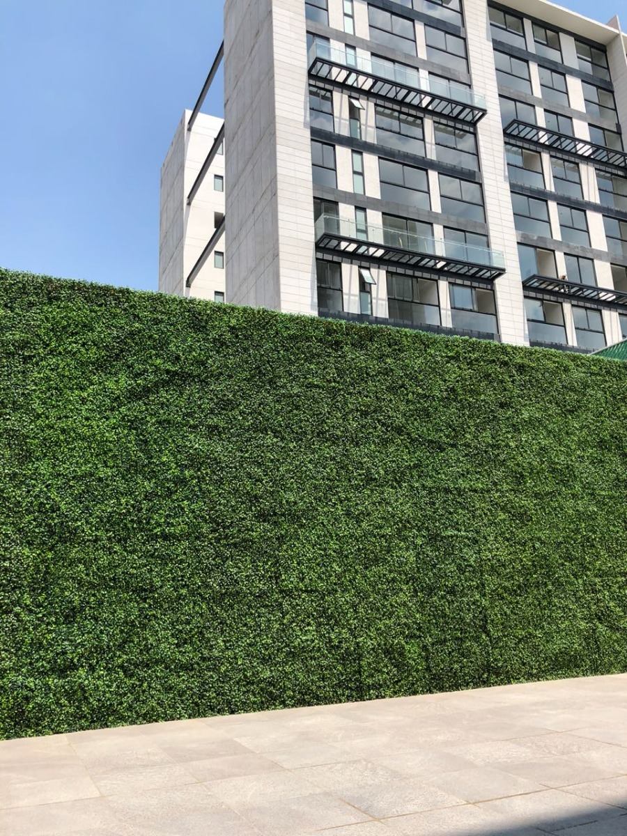 Muro Verde Follaje Planta Artificial Sintetico 60 X 40cms 125.00 en