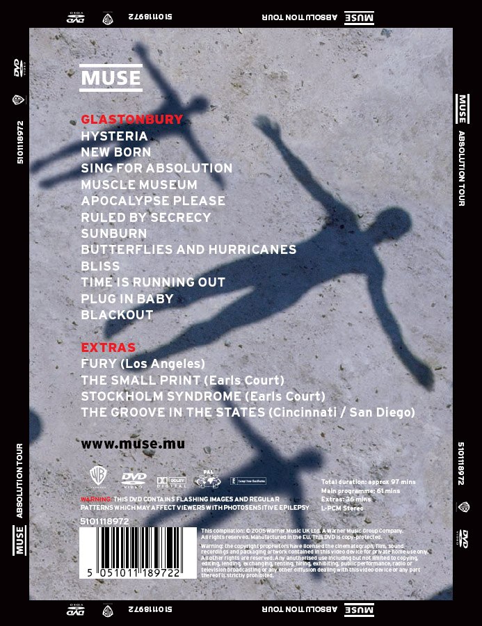 muse absolution tour dvd