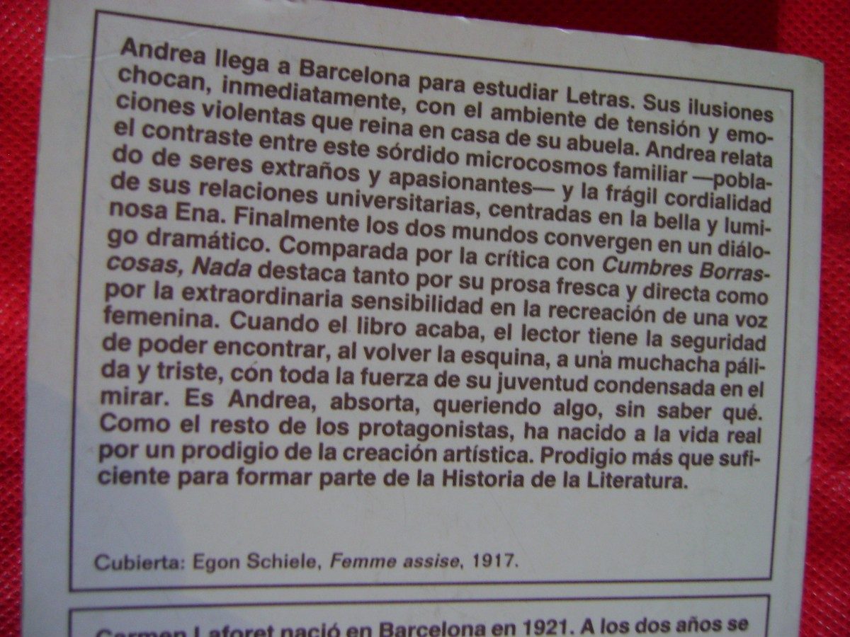 nada by carmen laforet nada by carmen laforet