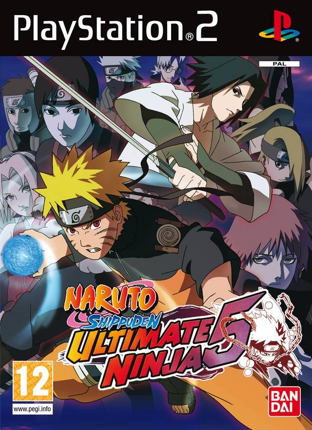 Resultado de imagem para NARUTO SHIPPUDEN ULTIMATE NINJA 5 - PS2