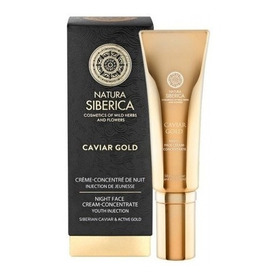 Natura Siberica Caviar Gold Crema Facial De Noche Con Oro