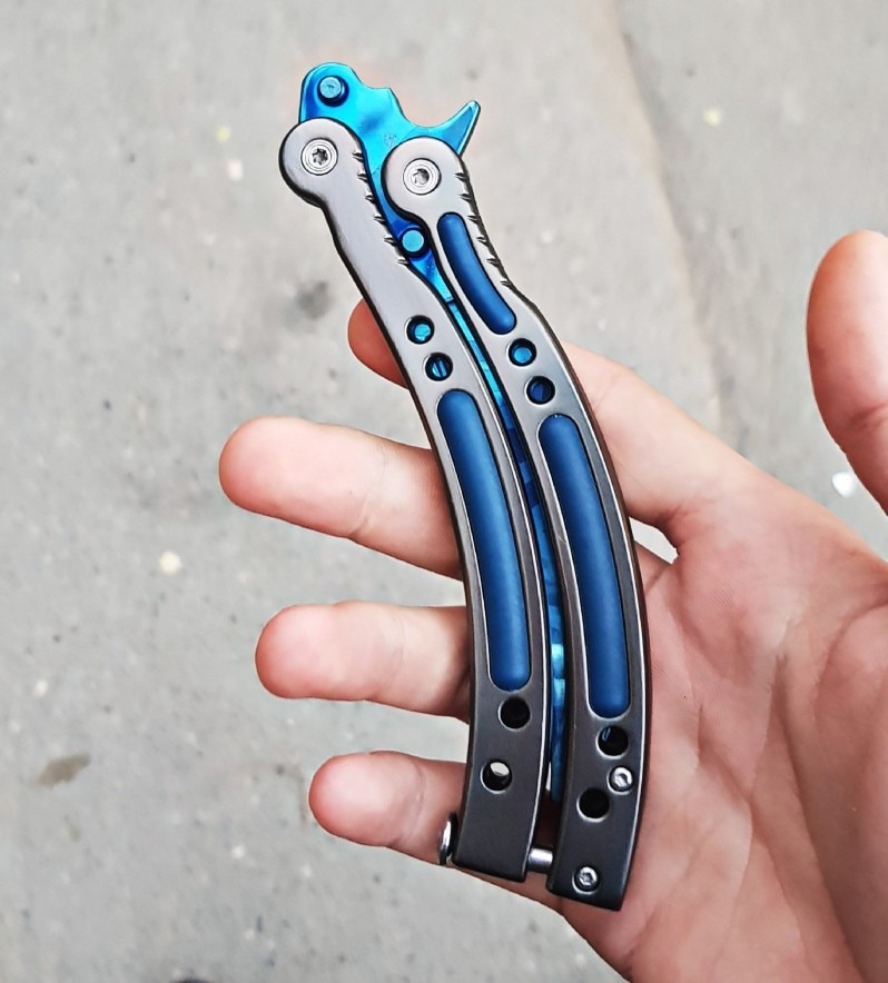 Navaja Mariposa Csgo Afilada 529.00 en Mercado Libre
