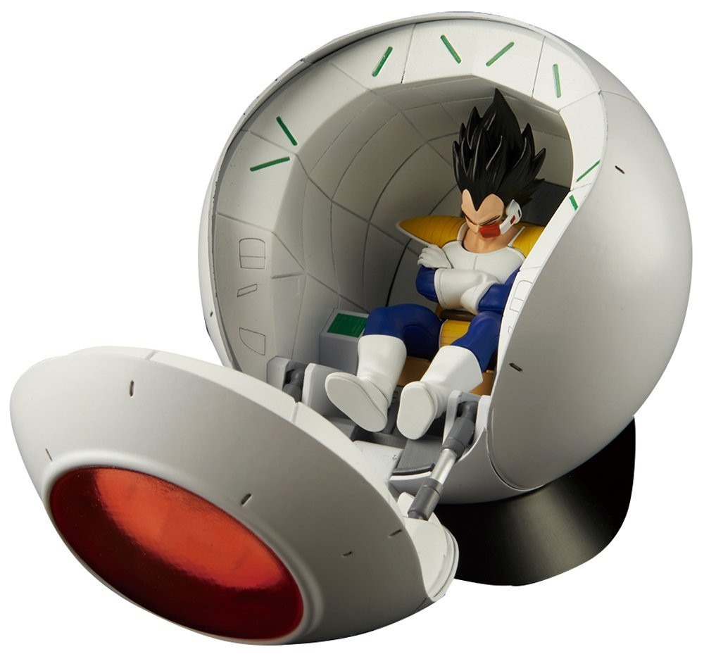 Nave Espacial Saiyan Figure Rise Dragon Ball Z 146900 En Mercado