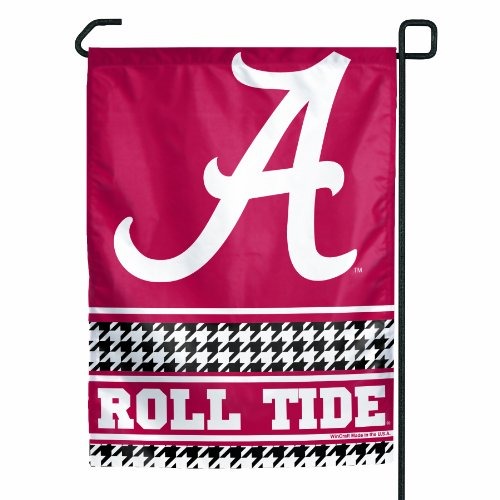 Ncaa Alabama Crimson Tide Hounds Tooth Garden Flag 1 630 40 En