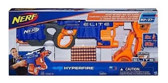 pistola nerf hyperfire