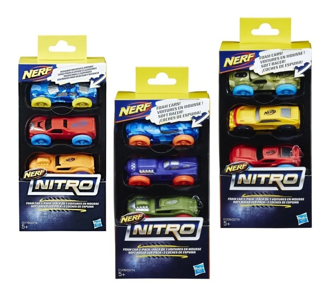 nerf lanza autos