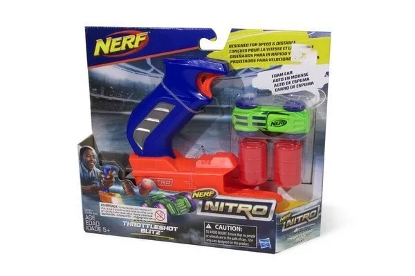 nerf lanza autos