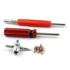 perfk Extractor de V/álvulas Herramienta Reparaci/ón Neum/ático para Schrader Presta