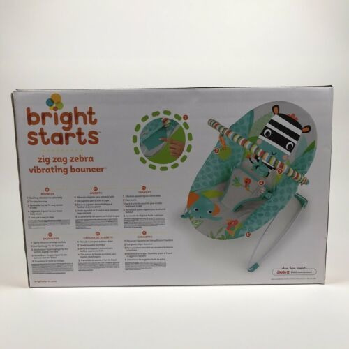 zig zag zebra vibrating bouncer