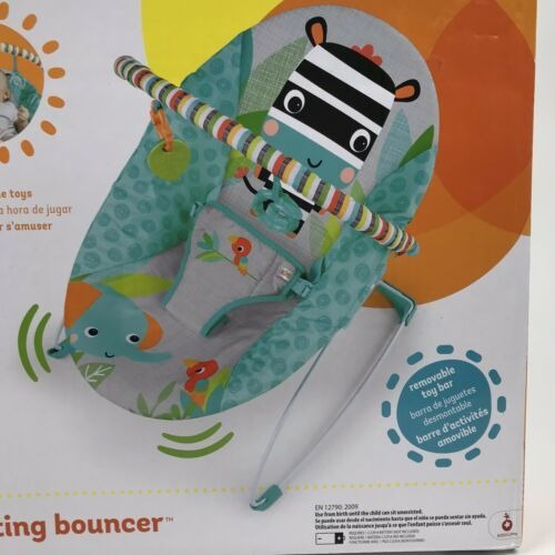 zig zag zebra vibrating bouncer