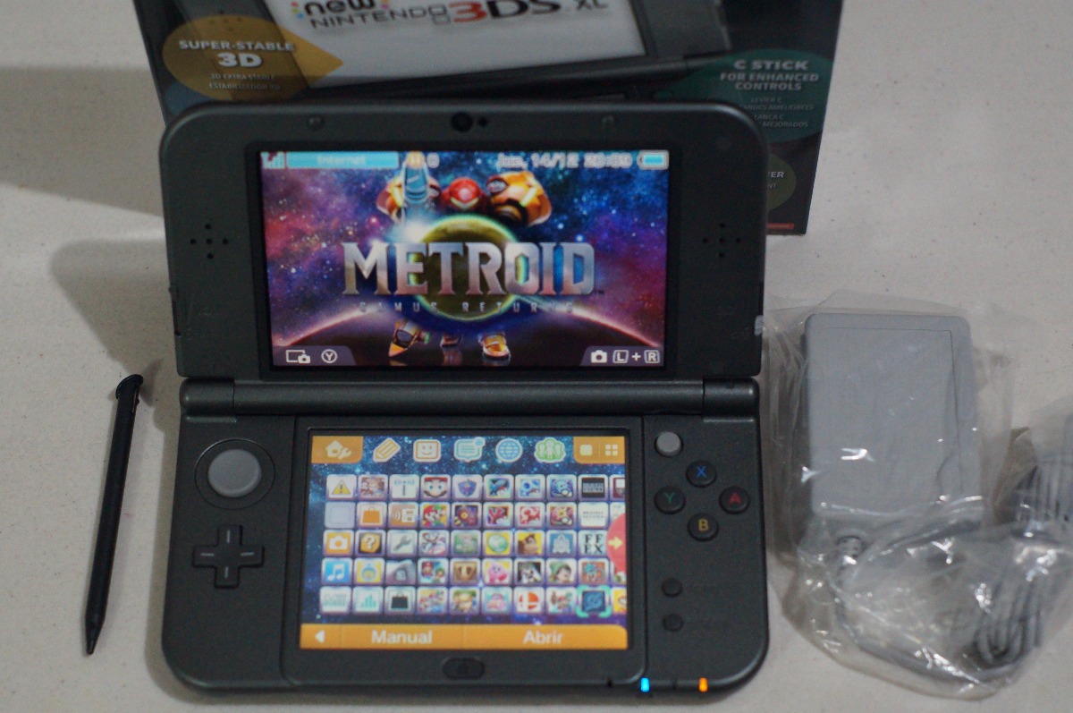 New Nintendo 3ds Xl + 130 Juegos + 64 Gb + Temas ...