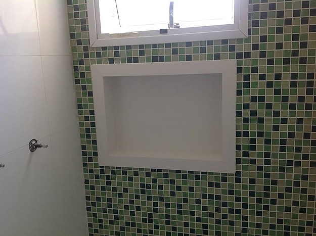Nicho De Porcelanato Super Branco R$ 415,00 em Mercado Liv -> Nicho Banheiro Porcelanato Preco Nicho De Porcelanato Super Branco R$ 415,00 em Mercado Liv -> Nicho Banheiro Porcelanato Preco