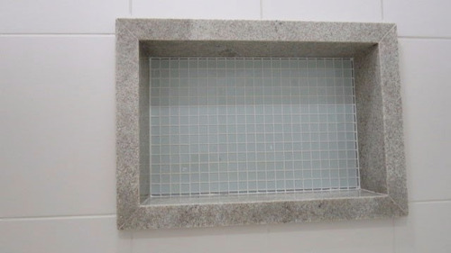Nicho Em Mármore Branco Itaunas C Fundo 30×60 R$ 255,05 em Mercado Livre -> Nicho Banheiro Marmore Branco Nicho Em Mármore Branco Itaunas C Fundo 30×60 R$ 255,05 em Mercado Livre -> Nicho Banheiro Marmore Branco