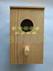 Ninfas Loros Aves Pericos Madera Para Nido De Agapornis EWDH29IY